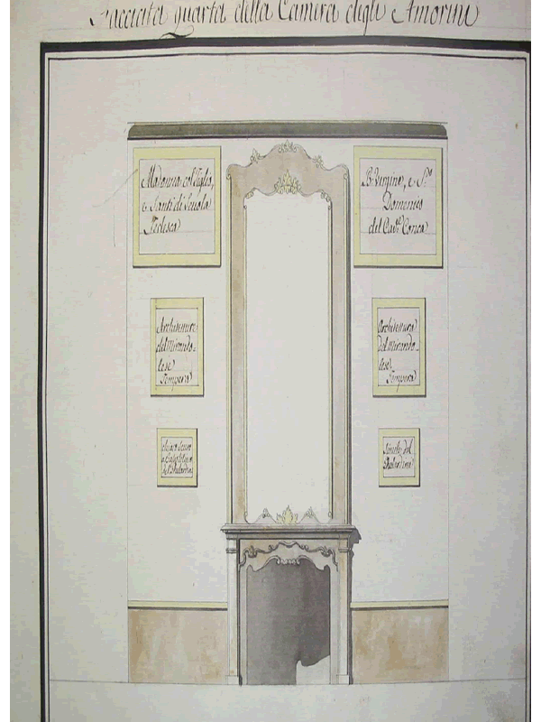 Amorini Facciata delle finestre